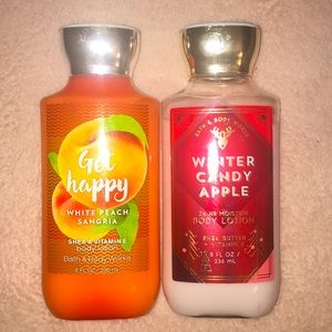 Bath & body works body lotions